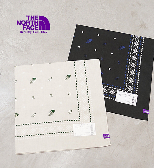 【THE NORTH FACE PURPLE LABEL】ノースフェイスパープルレーベル Field Graphic Bandana "2Color"