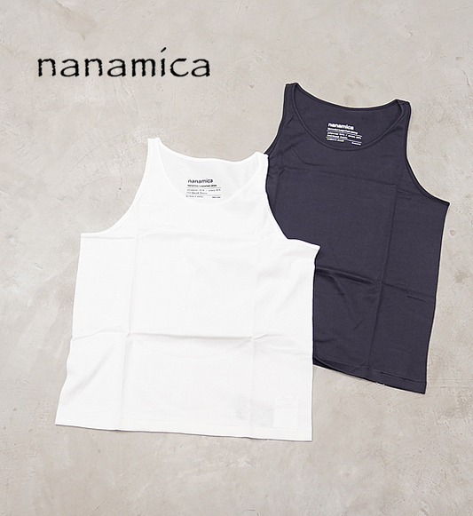 【nanamica】ナナミカ women's nanamica Loopwheel COOLMAX Jersey Camisole "2Color"