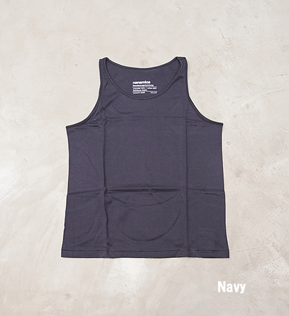 【nanamica】ナナミカ women's nanamica Loopwheel COOLMAX Jersey Camisole "2Color"