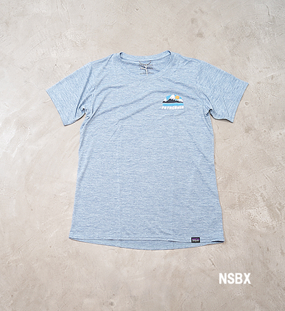 【patagonia】パタゴニア women's Capilene Cool Daily Graphic Shirt（Water） "NSBX" ※ネコポス可