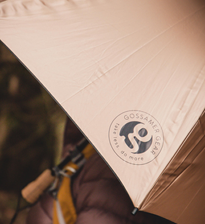 【Gossamer Gear】ゴッサマーギア Gold Dome Ultralight Umbrella "Gold"