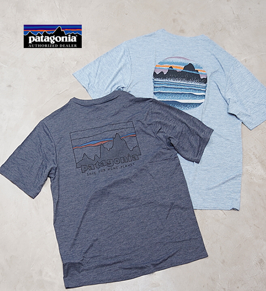 【patagonia】パタゴニア men's Capilene Cool Daily Graphic Shirt "2Color" ※ネコポス可