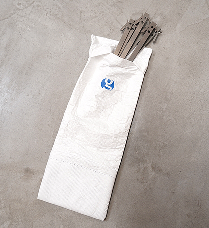 【Gossamer Gear】ゴッサマーギア Storage Sacks Stake Bag "White" ※ネコポス可