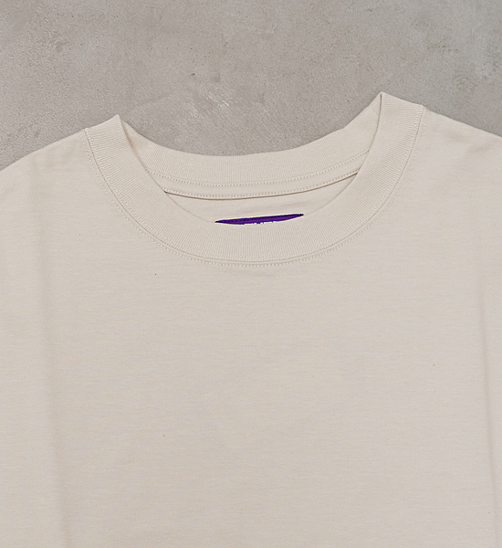 【THE NORTH FACE PURPLE LABEL】ノースフェイスパープルレーベル women's Cropped Sleeve Tee "3Color"
