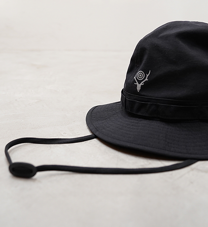 【South2 West8】サウスツーウエストエイト Jungle Hat - Nylon Oxford "3Color"