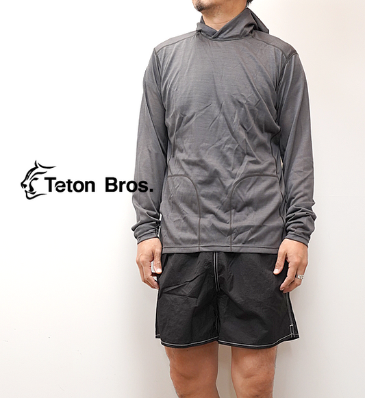 【Teton Bros】ティートンブロス Axio Lite Hoody "Gray"