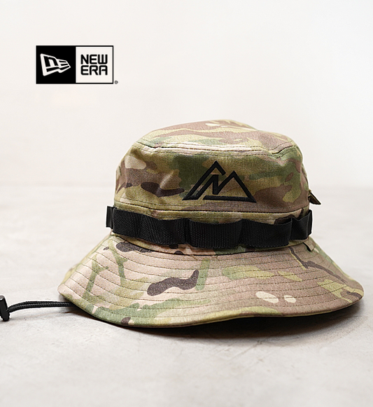 【NEW ERA OUTDOOR】ニューエラアウトドア Adventure CORDURA Multicam Mountain Initial Logo "Camo Black"