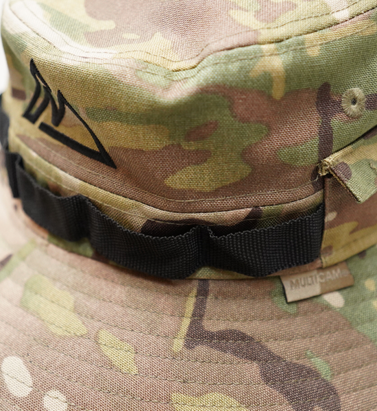 【NEW ERA OUTDOOR】ニューエラアウトドア Adventure CORDURA Multicam Mountain Initial Logo "Camo Black"