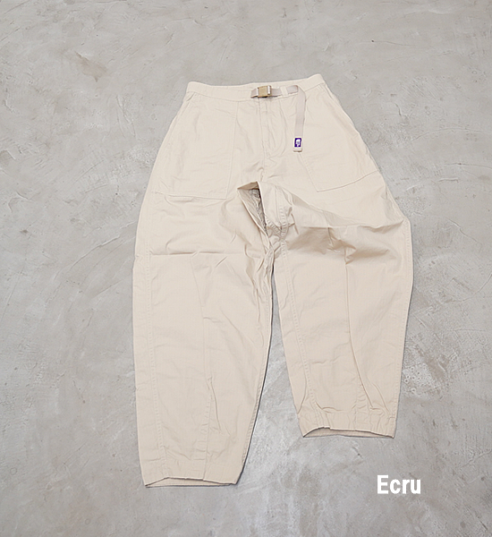 【THE NORTH FACE PURPLE LABEL】ノースフェイスパープルレーベル men's Ripstop Wide Cropped Pants "2Color"