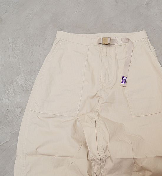 【THE NORTH FACE PURPLE LABEL】ノースフェイスパープルレーベル men's Ripstop Wide Cropped Pants "2Color"