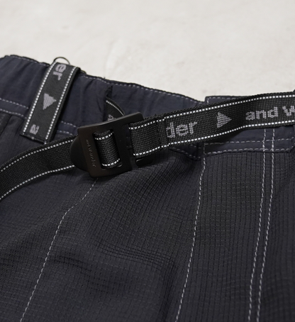 【and wander】アンドワンダー men's vent pants "2Color"