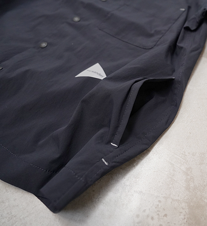 【and wander】アンドワンダー women's UV cut stretch SS shirt "2Color"