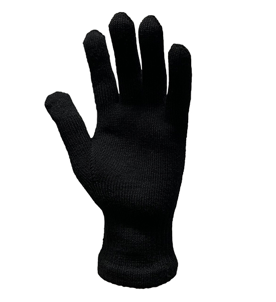 【SWANY】スワニー unsex Merino Knit Glove "Black" ※ネコポス可