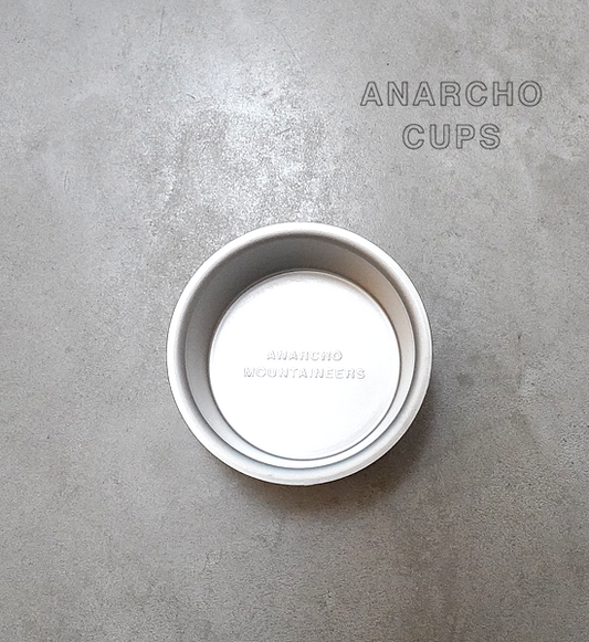 【Anarcho Cups】アナルコカップ Mini Plate "Steel Gray"