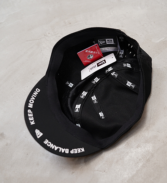 【NEW ERA OUTDOOR】ニューエラアウトドア Cycling Cap Tech Multi Mesh "Black" ※ネコポス可