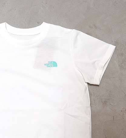 【THE NORTH FACE】ザノースフェイス women's S/S Explore Source Circulation Tee "White" ※ネコポス可