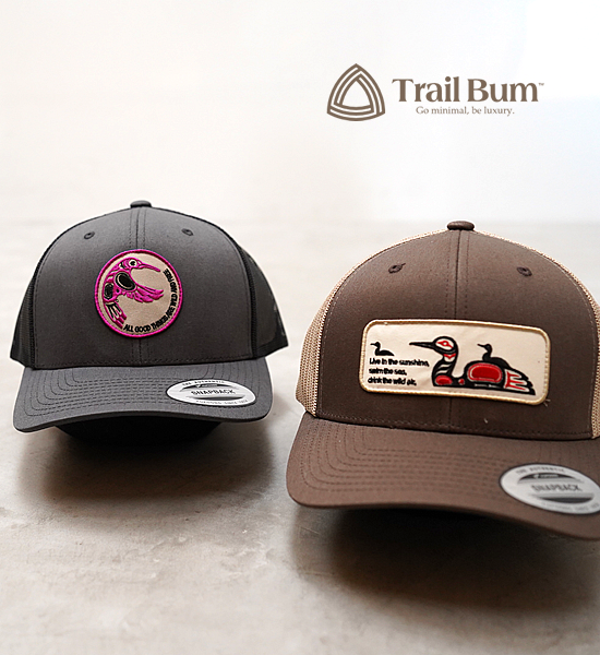 【Trail Bum】トレイルバム Trucker Hat "2Color"