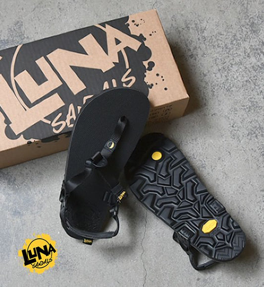 【LUNA SANDALS】ルナサンダル Mono Winged Edition "Black"