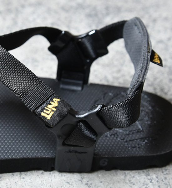 【LUNA SANDALS】ルナサンダル Mono Winged Edition "Black"