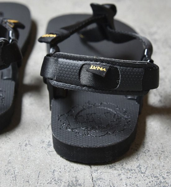 【LUNA SANDALS】ルナサンダル Mono Winged Edition "Black"