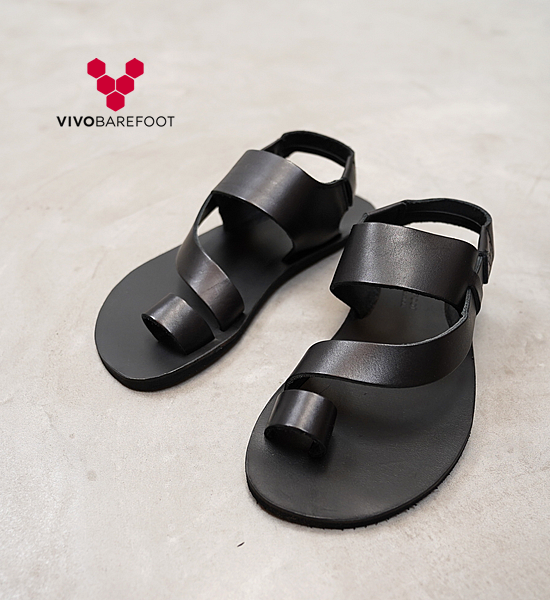 【VIVOBAREFOOT】ヴィヴォ ベアフット women's Opanka Sandal Ⅱ "Obsidian"