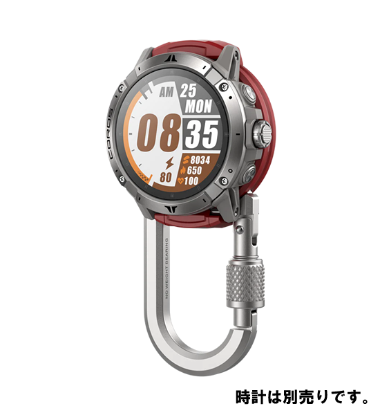 【COROS】カロス VERTIX2 Carabiner "Red"※ネコポス可