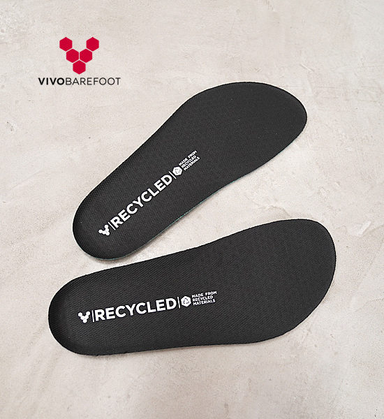 【VIVOBAREFOOT】ビボベアフット men's Performance Insole "Obsidian" ※ネコポス可