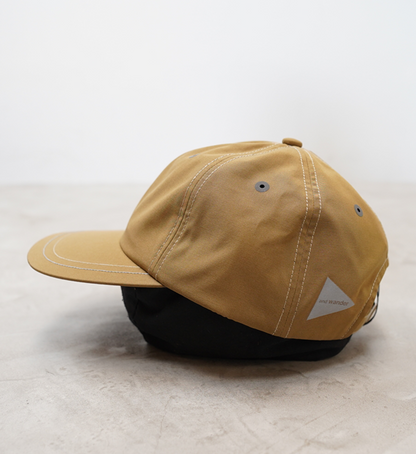 【and wander】アンドワンダー PE/CO cap "2Color"