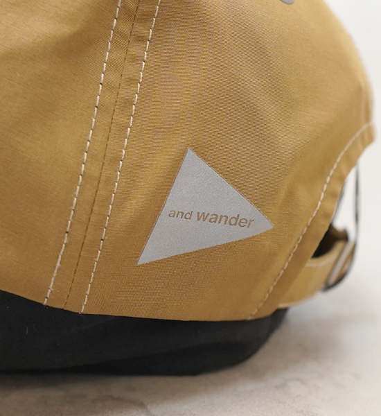 【and wander】アンドワンダー PE/CO cap "2Color"