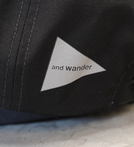 【and wander】アンドワンダー PE/CO cap "2Color"