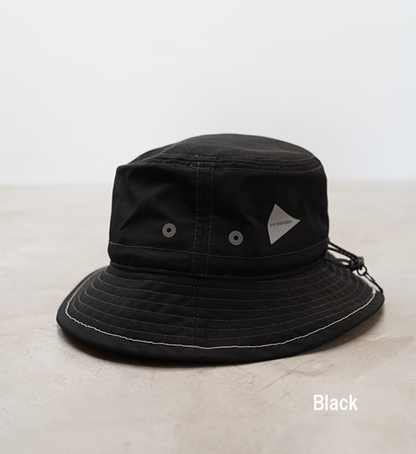 【and wander】アンドワンダー PE/CO hat "2Color"