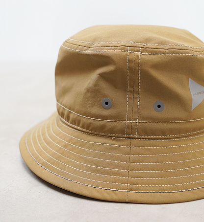 【and wander】アンドワンダー PE/CO hat "2Color"