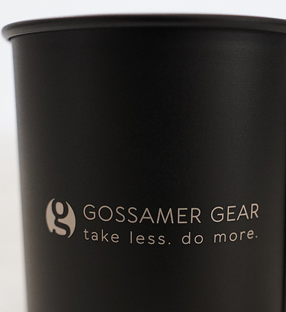 【Gossamer Gear】ゴッサマーギア Titan Single Mug 300 "Black"