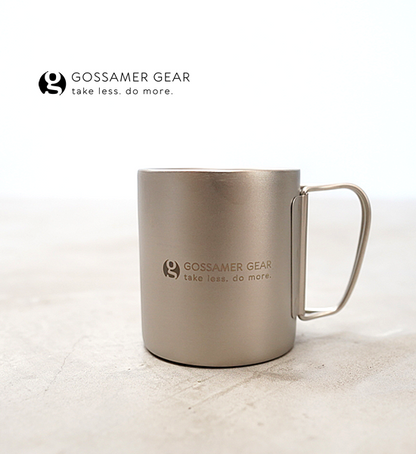 【Gossamer Gear】ゴッサマーギア Titan Double Mug 300 "Silver"