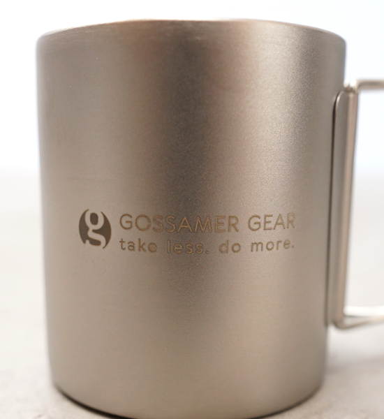 【Gossamer Gear】ゴッサマーギア Titan Double Mug 300 "Silver"