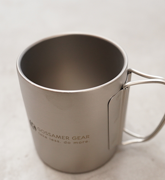 【Gossamer Gear】ゴッサマーギア Titan Double Mug 300 "Silver"