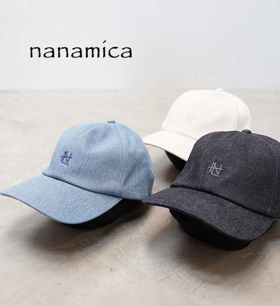 【nanamica】ナナミカ Denim Cap "3Color"