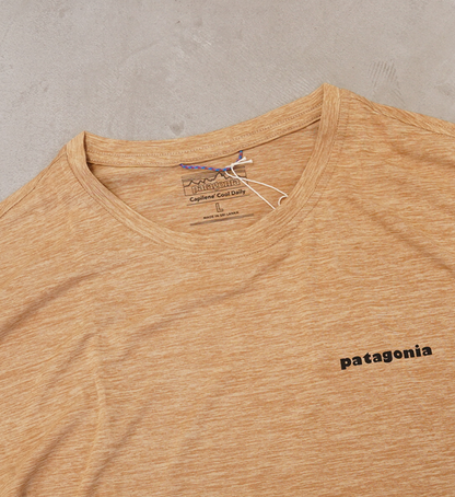 【patagonia】パタゴニア men's Capilene Cool Daily Graphic Shirt（Mountain/Trail) "2Color"