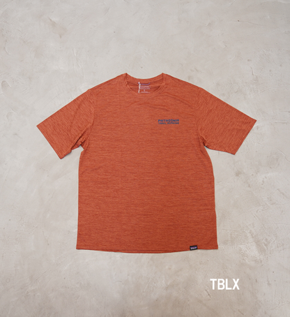 【patagonia】パタゴニア men's Capilene Cool Daily Graphic Shirt（Mountain/Trail) "2Color"