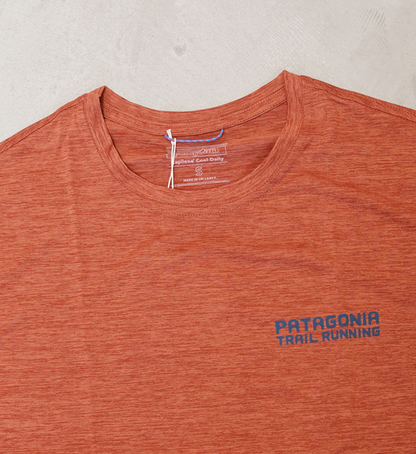 【patagonia】パタゴニア men's Capilene Cool Daily Graphic Shirt（Mountain/Trail) "2Color"