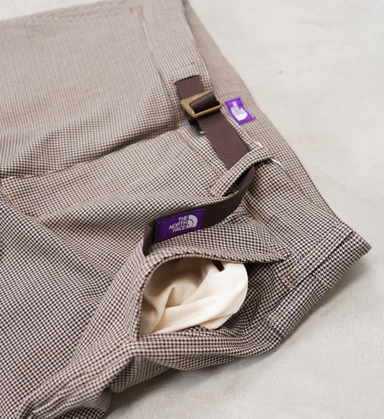 【THE NORTH FACE PURPLE LABEL】ノースフェイスパープルレーベル women's Flared Field Pants "Beige"