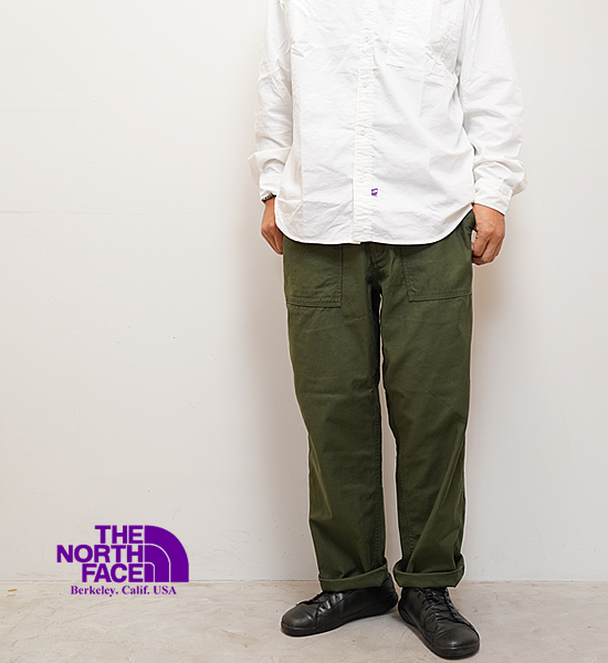 【THE NORTH FACE PURPLE LABEL】ノースフェイスパープルレーベル men's Field Baker Pants "Olive Drab"