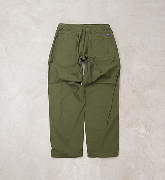 【THE NORTH FACE PURPLE LABEL】ノースフェイスパープルレーベル men's Field Baker Pants "Olive Drab"