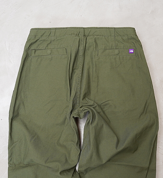 【THE NORTH FACE PURPLE LABEL】ノースフェイスパープルレーベル men's Field Baker Pants "Olive Drab"