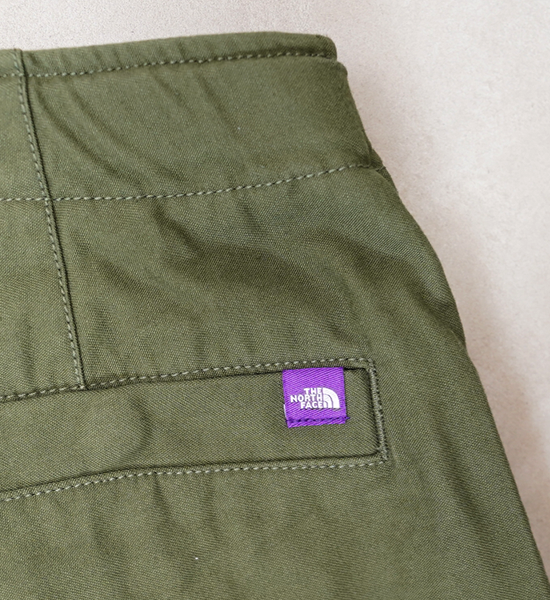 【THE NORTH FACE PURPLE LABEL】ノースフェイスパープルレーベル men's Field Baker Pants "Olive Drab"