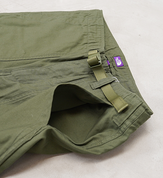 【THE NORTH FACE PURPLE LABEL】ノースフェイスパープルレーベル men's Field Baker Pants "Olive Drab"