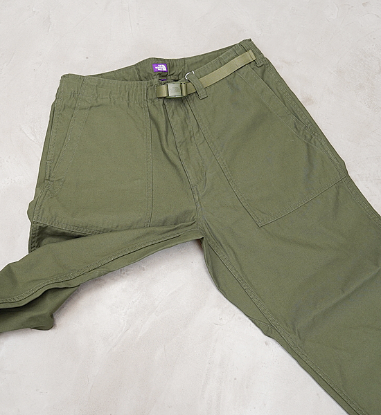 【THE NORTH FACE PURPLE LABEL】ノースフェイスパープルレーベル men's Field Baker Pants "Olive Drab"