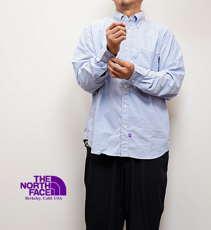 【THE NORTH FACE PURPLE LABEL】ノースフェイスパープルレーベル men's Button Down Field Shirt "2Color"