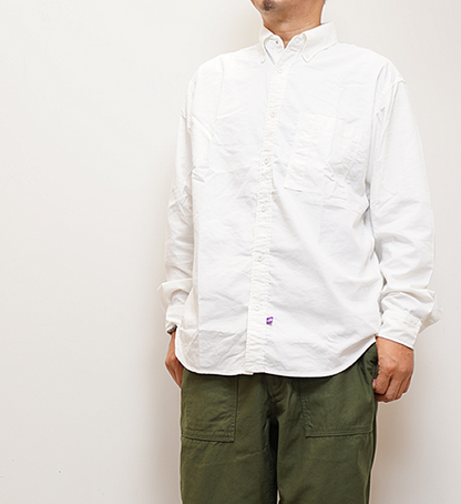 【THE NORTH FACE PURPLE LABEL】ノースフェイスパープルレーベル men's Button Down Field Shirt "2Color"