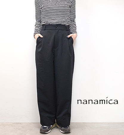 【nanamica】ナナミカ women's ALPHADRY Wide Pants "2Color"